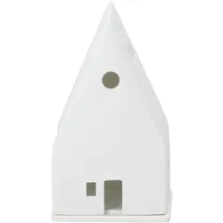 räder Zuhause Lichthaus klein Porzellan 13 cm weiß