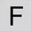 Buchstabe F 99224 003 F