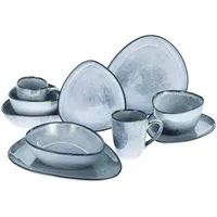 CreaTable Cloudy Kombiservice 10-tlg. blau