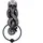 Nemesis Now Türklopfer, Harry Potter, The Dark Mark, offizielles Lizenzprodukt, 23 cm, Kunstharz, Silber - Weihnachtsbaumanhänger