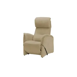 Hukla Relaxsessel Pierre Flachgewebe 75 x 108 x 87 cm Beige elektrisch