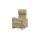 Hukla Relaxsessel Pierre Flachgewebe 75 x 108 x 87 cm Beige elektrisch