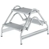 Günzburger Aluminium-Arbeitspodest 2 x 2 Stufen (50059)