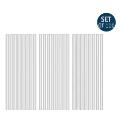 Koziol CHEERS STRAWS Sicherheits-Trinkhalme, Set 4022535 , Länge: 20 cm, 100 Stück