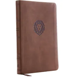 Thomas Nelson KJV Holy Bible: Thinline Youth Edition, Brown Leathersoft, Red Letter, Comfort Print: King James Version: Holy Bible, King James Version