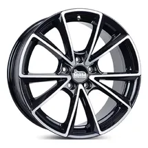 mam wheels A5 8,0 x 19 5 x 112 ET45 MB66,6 Schwarz Poliert
