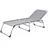 Amigo XXL Dreibeinliege 207 x 75 x 40 cm grau klappbar