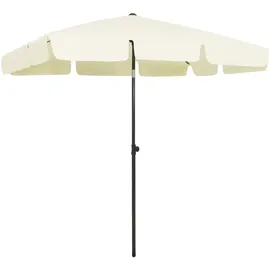 vidaXL Strandschirm 200 x 125 cm Sandgelb