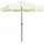 vidaXL Strandschirm 200 x 125 cm Sandgelb