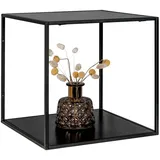 House Nordic Wandregal VITA 36 x 36 x 36 cm Schwarz