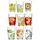 Ritzenhoff & Breker Kinderbecher mit Motiv 9er Set Dschungel/Wald/Zoo 205 ml in bunt bunt