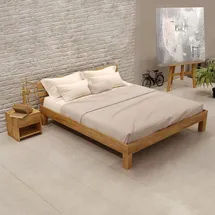 Krok Wood Julia 160 x 200 cm Eiche