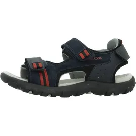 GEOX Jr Sandal Strada A Blau/Rot 26