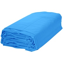 Happy Pool Poolfolie Oval 0,8 mm, Keilbiese 623 x 360 x 150 cm