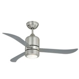 AireRyder Loft 110 cm Deckenventilator nickel satiniert/transparent