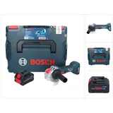 Bosch GWX 18V-7 Professional Winkelschleifer 18 V 125 mm Brushless X-LOCK + 1x ProCORE Akku 5,5 Ah + L-Boxx - ohne Ladegerät