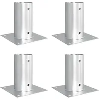 vidaXL Runder Bodenanker 15 x 15 x 15 cm