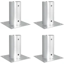 vidaXL Runder Bodenanker 15 x 15 x 15 cm