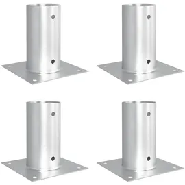 vidaXL Runder Bodenanker 15 x 15 x 15 cm