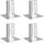 vidaXL Runder Bodenanker 15 x 15 x 15 cm