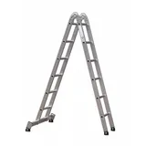 Günzburger Aluminium-Klappleiter 2 x 8 Sprossen (32216)