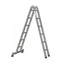 Günzburger Aluminium-Klappleiter 2 x 8 Sprossen (32216)