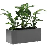 Euro3Plast Pflanzer Plast Kebe Greener 99,5X39,5X39,5Cm Kunststoff Recyceltes