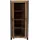MiaMöbel Madras Dielenschrank 80x180x45 cm Schwarz