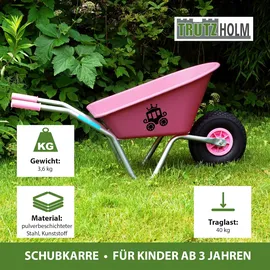 Baumarktplus Schubkarre Prinzessin rosa
