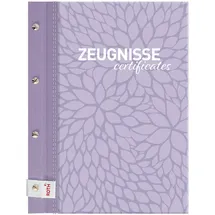 ROTH Zeugnismappe Pattern A4 Lila
