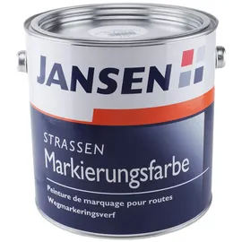 Jansen Straßenmarkierungsfarbe Weiß matt 2,5 l