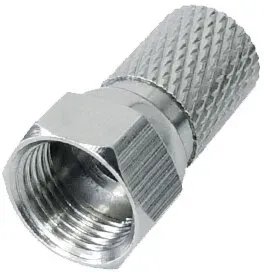 F-Stecker 7mm (breite Ausführung)