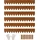 Vevor Rasenkante 1016 x 152,4 x 1,5 mm 6 Stück vorrostend