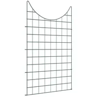 vidaXL Teichzaun Set 50 x 80 cm Grün/Stahl