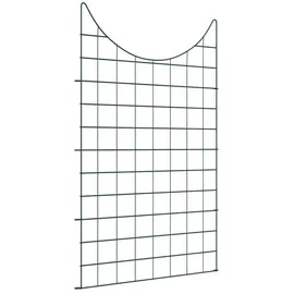vidaXL Teichzaun Set 50 x 80 cm Grün/Stahl