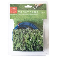 Active Canis Tie Out Cabel 4.7 m with Spring
