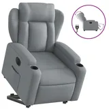 Nettlife Fernsehsessel, Hellgrau, Metall, 77x100x94.5 cm, Wohnzimmer, Sessel, Fernsehsessel