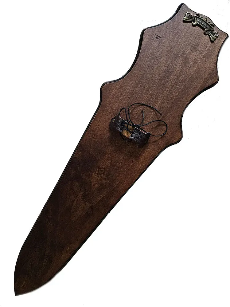 Wandhalterung aus Holz für Gladius Schwert