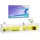 Homcom Hängendes TV Lowboard 140 x 40 x 30 cm Hochglanzweiß MDF