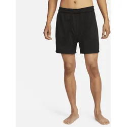 Nike Yoga Dri-FIT-Shorts ohne Futter für Herren (ca. 12,5 cm) - Schwarz, S