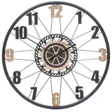 Atmosphera Créateur d'intérieur Mohan Wanduhr 65,0 cm 195212 schwarz