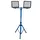BITUXX Baustrahler Metall 2x50W blau