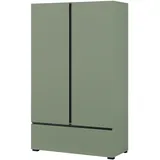 OTTO home Drehtürenschrank Cross 89 x 150 x 40 cm Grün