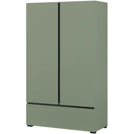 OTTO home Drehtürenschrank Cross 89 x 150 x 40 cm Grün