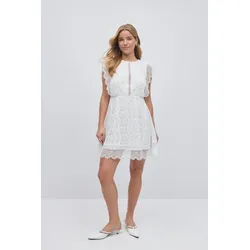 Lace dress - White - 44