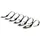 Ibili 731600 Vorspeisenlöffel-Set, Edelstahl, Silber, 15 x 6 x 5 cm, 6-Einheiten