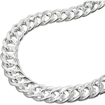 GALLAY Zwillingspanzerkette Silber 925 21cm