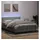 vidaXL Boxspringbett mit Matratze Hellgrau 160x220 cm Samt