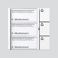 Siedle Siedle&Söhne Bus-Tasten-Modul BTM 650-03 W