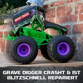 Spin Master RC-Auto Smash n Bash Grave Digger 2,4GHz RTR schwarz/grün (6072500)